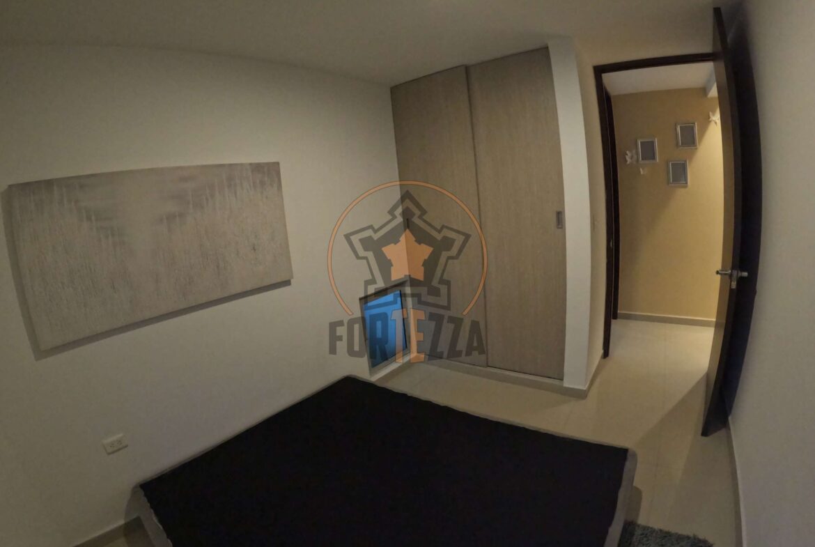 Apto amoblado en arriendo, conjunto cerrado la floresta.
