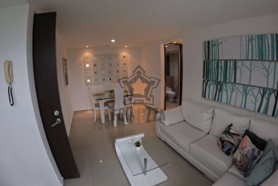 Apto amoblado en arriendo, conjunto cerrado la floresta.