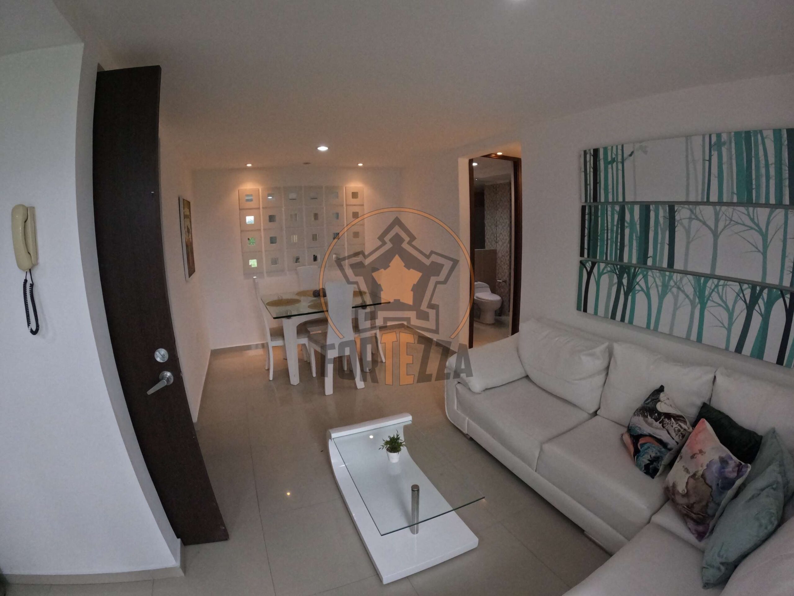 Apto amoblado en arriendo, conjunto cerrado la floresta.